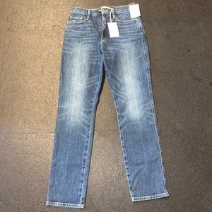 NWT straight frame jeans size 27